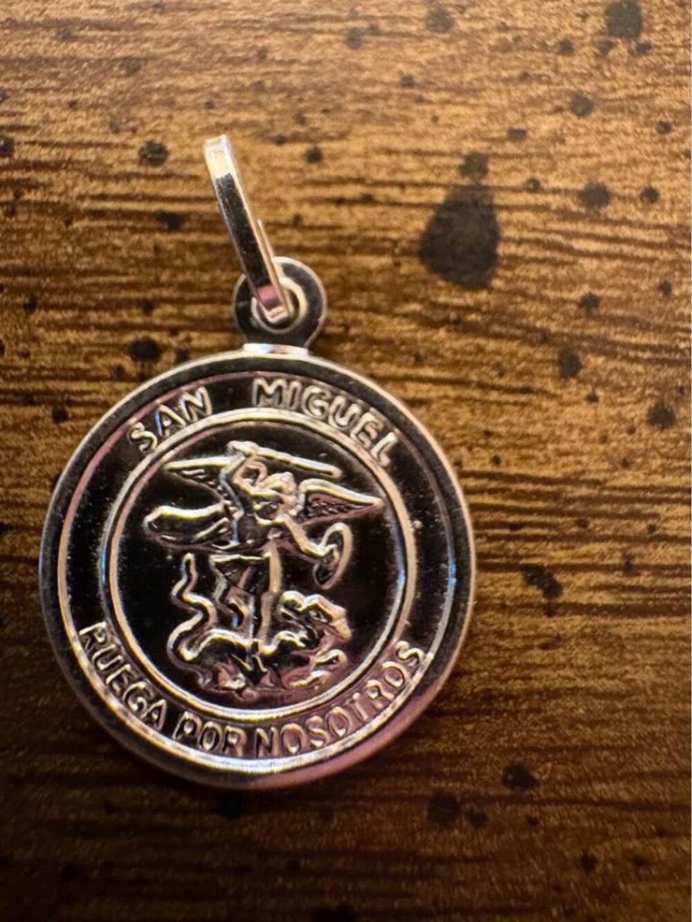 San Miguel Religious Pendant 925